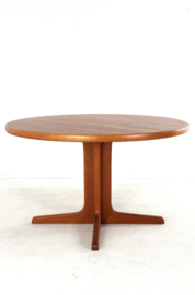 S. Burchardt Nielsen ronde 1x verlengbare eettafel 'Snedsted'