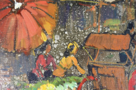 Schilderij 'Djakarta'