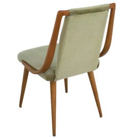 Set van 6 boomerang eetkamerstoelen "Rotem"