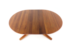 Deense ronde 2x verlengbare eettafel 'Sindal'