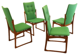 Set van 4 Vamdrup eetkamerstoelen 'Morkov'