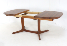 Dyrlund ovalen 1x verlengbare eettafel 'Sorvad'