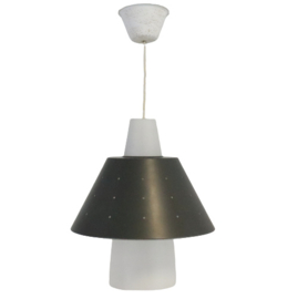 Glazen hanglamp 'pointelle'