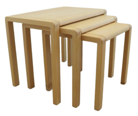 Salling stolefabrik nesting tables 'Aarsballe'