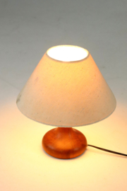 Teak houten Heureka tafellamp