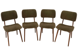 Set van 4 Wébé eetkamerstoelen 'Hanik'