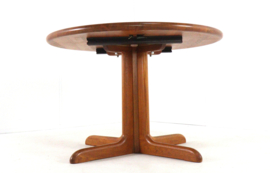 Deense ronde 2x verlengbare eettafel 'Kvium'