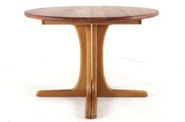 Deense ronde 2x verlengbare eettafel "Tjórn"