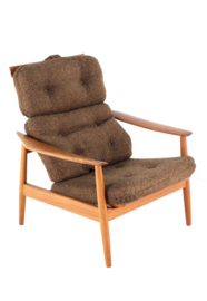 Arne Vodder voor France & Son FD164 fauteuil