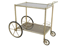 Faux bamboo barcart 'Haubourdin'