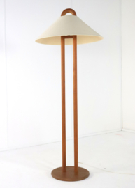 Deense +LYS teak houten vloerlamp