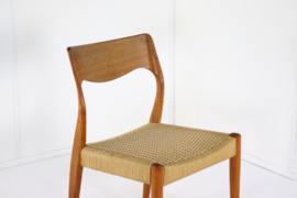 Set van 4 eetkamerstoelen Fristho Team naar Niels O Möller model 71