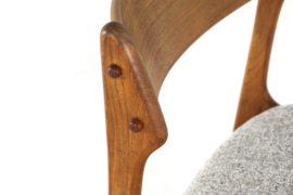 Erik Buch stoelen voor O.D. Møbler  model 49 'Bjur' | 5 stuks op voorraad