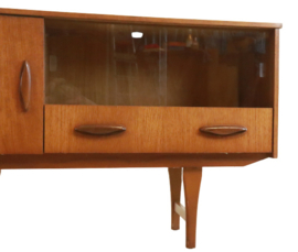 Compact sideboard met glas 'Tarleton' | 121.5 cm