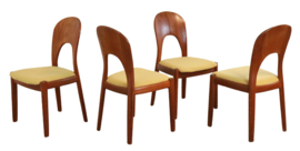 Set van 4 Niels Koefoed stoelen Morten 'Ramsing'