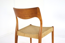 Set van 4 eetkamerstoelen Fristho Team naar Niels O Möller model 71