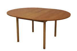 Ronde uitschuifbare eetkamertafel