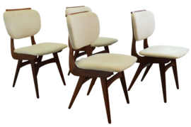 Set van 4 Bako eetkamerstoelen 'Zwaag'