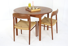 Sigh & Søns Møbelfabrik ronde verlengbare eettafel 'Parup'