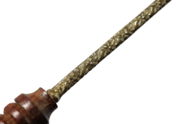 Messing kaarsendover 'oehoe'