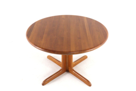 Deense ronde 2x verlengbare eettafel 'Kvium'