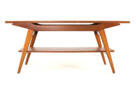 Salontafel met omkeerbaar blad