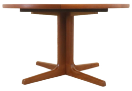 Ronde 2x verlengbare eettafel AM mobler 'Gislinge'
