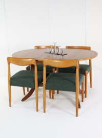 Set van 4 Deense stoelen 'Bjerremose'