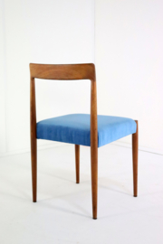 Set van 6 Lübke eetkamerstoelen 'Tarmstedt'