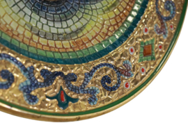 Wandbord 'Orvieta Decorato a Mano in Oro'