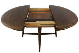 Ronde uitschuifbare tafel 'Oak'