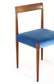 Set van 6 Lübke eetkamerstoelen 'Tarmstedt'