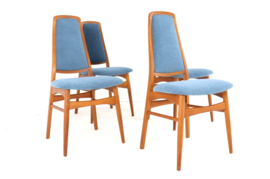 Set van 4 Vamdrup eetkamerstoelen 'Vridsted'
