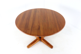 Deense ronde 2x verlengbare eettafel 'Sindal'