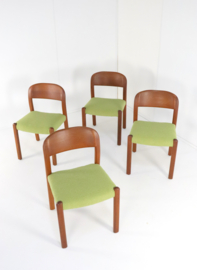 Set van 4 Deense stoelen 'Harte Skov'