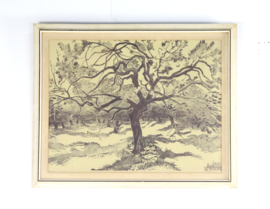 Litho Dick van Luijn 56/125 boomgaard
