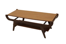 Salontafel met omkeerbaar blad