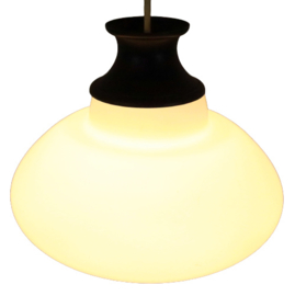Melkglazen hanglamp 'Blooru'