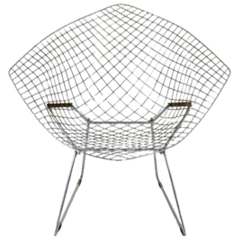 Diamond chair van Harry Bertoia voor Knoll