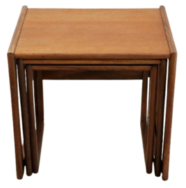 G-Plan nesting tables 'Bradnop'