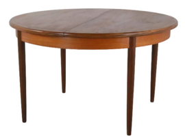 Ronde G-Plan eetkamertafel 'Butterbank'