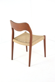 Set van 4 Niels O Möller stoelen model 71