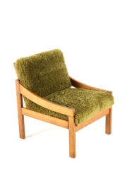 Pine fauteuil 'Gassel' Green