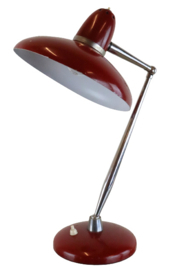 Rode bureaulamp