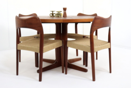 Vejle ronde 2x verlengbare eettafel 'Nibe'