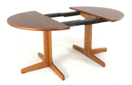 Thonet ronde 2x verlengbare eettafel 'Wenen'