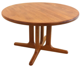 Ronde 1x verlengbare Dyrlund eettafel 'Ommel'