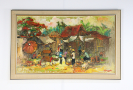 Schilderij 'Djakarta'
