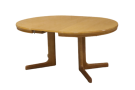 Ronde uitschuifbare eetkamertafel