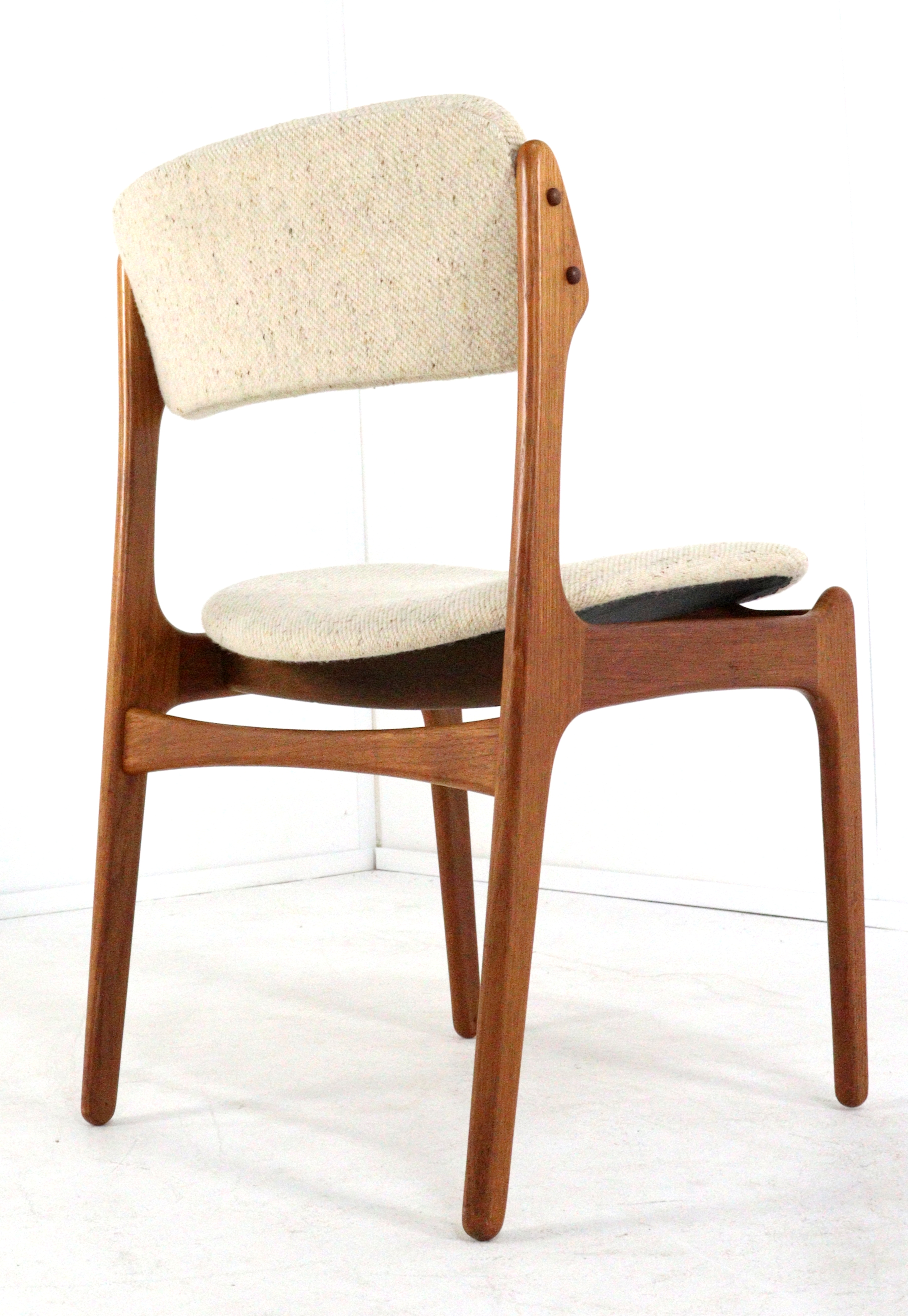 Set van 6 Erik Buch stoelen voor O.D. Møbler 'Bur'
